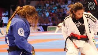 Ariadne Oliveira vs Mackenzie Dern Abu Dhabi World Pro Female Black belt Semi Finals