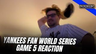 Yankees Fan RAGES After World Series Loss To Dodgers