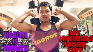 Igorot Gardener In Hongkong / Morning Work Out Routine