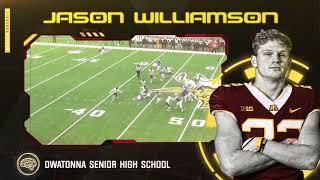 Jason Williamson #ROWpher19 Highlights: Gopher Football Signing Day