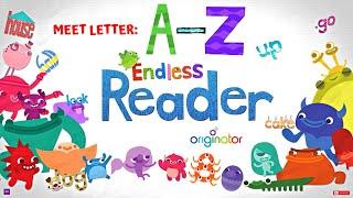Endless Reader: Meet Letter A - Z | Learn Sight Words | Fun Educational Word Learning