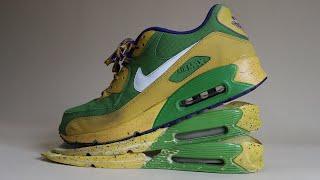 Process of Restoring Very Old Nike Air Max 90