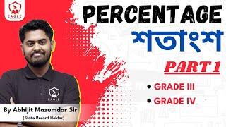 Class no;10/Percentage/Part 1/By Abhijit Sir/Mathematics/ADRE2,0/32000+ Post/Eagle Education.