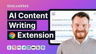 TextCortex: AI Content Writing Extension for Google Chrome