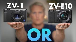 Sony ZV-1 or ZVE10: Which One is BETTER?