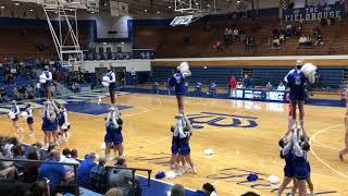 MCHS Varsity Cheerleaders 20-21 Pregame