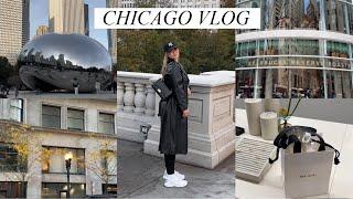 WEEKEND IN CHICAGO VLOG: exploring the city, the bean, starbucks reserve, shopping + lots of food!