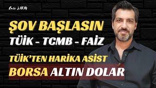 TÜİK'TEN TARİHİ PAS | ŞOV BAŞLASIN | FAİZ İNDİRİMİ VE BORSA | Emre ŞİRİN #borsa #tüik #faiz