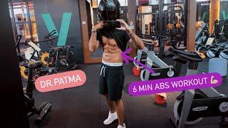 Dr.PatMa´s daily 6 min abs workout for the race track #workout #abs #thedocracer