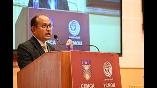 "BOU Vice Chancellor Joins Global Open University Summit in India | 4th Roundtable Conference 2025"