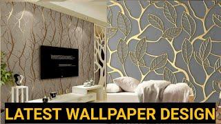 Latest Wallpaper Design | Living Room wallpaper interior | 3D Wallpaper Home Decor