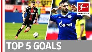 Götze, Havertz, Caligiuri & More - Top 5 Goals on Matchday 31