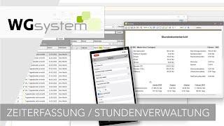 Zeiterfassung mobil oder am PC mit Stundenverwaltung