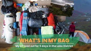 Ultimate 5-Day Hiking Backpack Loadout | Lake District Adventure Essentials