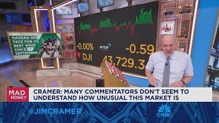 Jim Cramer looks into the factors moving this market