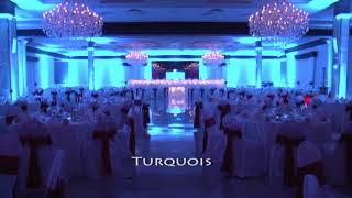 Ambient Uplights - Weddings Unlimited - Party Enhancements