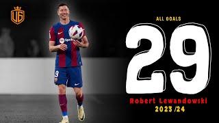 Robert Lewandowski All 29 Goals For FC BARCELONA So Far | With Commentary - FHD