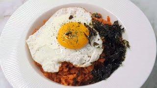 호텔 셰프가 알려준 냉장고털이 핵존맛 볶음밥 만들기ㅣ Spicy Fried Rice Recipe