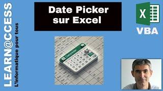 VBA - PopUp Calendrier (DatePicker)