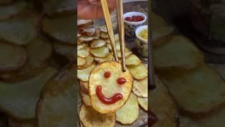 Cutting Potato with rush e ASMR