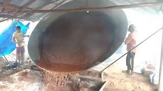 BROWN SUGAR FACTORY IN TAMIL/HOW TO MAKE BROWN SUGAR IN TAMIL/AMAZING BROWN SUGAR FACTORY