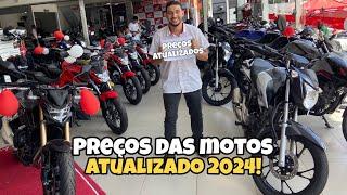 ️ Tabela de PREÇOS MOTOS 2024 HONDA Em SETEMBRO | Confira os Valores das Motos Honda 2024! ️