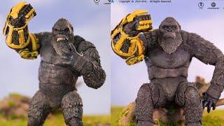 New Godzilla vs Kong action figure with glove revealed Hiya Toys