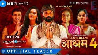 Aashram season 4 Official Trailer I AmazonMX Player I Bobby Deol I ashram season 4 ott release date