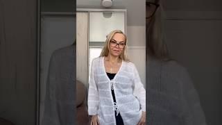 Уже не сайте МК Кардиган Лилит - Снежная Королева #knitting #вязаниеспицами