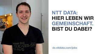 Dennis: Bei NTT DATA leben wir Gemeinschaft. Bist du dabei?