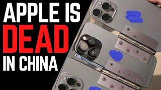 HAUWEI KILLED APLLE IN CHINA, NO MORE IPHONES!