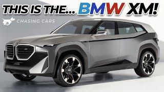 BMW XM SUV 2023 concept revealed | V8 plug-in hybrid is first electrified M car | Chasing Cars