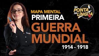 Primeira Guerra Mundial - Mapa Mental | Na ponta da Língua