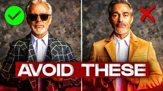 Style Tips For Men Over 50 Things To Avoid