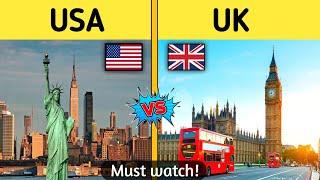 UsA Vs UK Country comparison 2022-United kingdom vs United states of America comparison 2022