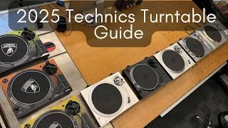 2025 Technics Turntable Guide - EVERY MODEL - START HERE