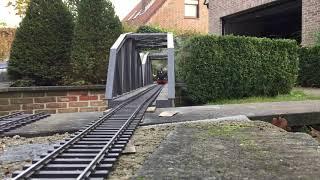 Gartenbahn Echtdampf Brückenbau