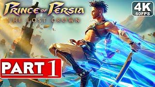 PRINCE OF PERSIA THE LOST CROWN Gameplay Walkthrough Part 1 [4K 60FPS] - No Commentary (FULL GAME)