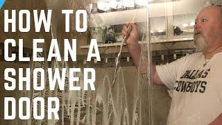 How to Clean Soap Scum off Glass Shower Doors