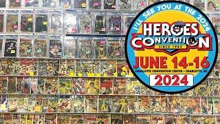 Heroes Comic Con 2024 Vlog ... $1,100 MISTAKE?