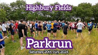 Highbury Fields Parkrun (20/07/2024) : Get Ready for 5 Loops
