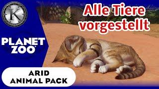 Planet Zoo: Arid DLC - Alle Tiere vorgestellt [deutsch]