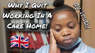 Why I Resigned From My Care Home Job  | The UK Reality | Healthcare Assistant Jobs | Tola Lusi