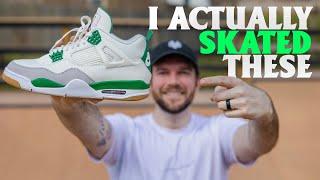 Nike SB x Air Jordan 4: Skateboarding Test & Review! 