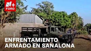 Violencia en Sinaloa: Enfrentamiento en Sanalona, deja daños y operativos militares - Las Noticias