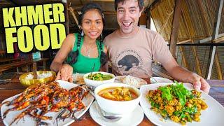 Cambodian Village Food  STUFFED Frog BBQ in Floating Village កំពង់ឃ្លាំង w/ @zanastar