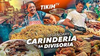 SIKRETONG CARINDERIA sa TONDO, Masarap na Ulam, Pancit, Dinuguan | Rolly B kainan Story | TIKIM TV