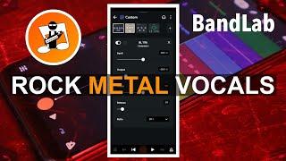 How to create Metal / Rock vocals in Bandlab