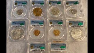 Rare Coin Investing: An Inside Look at Part of an Investment Grade Rare Coin Collection: PCGS/CAC!