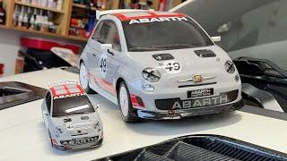 BUILDING 1/1 & 1/10 SCALE ABARTH ASSETTO CORSE RC